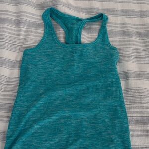 Lululemon Teal Racerback Tank Top